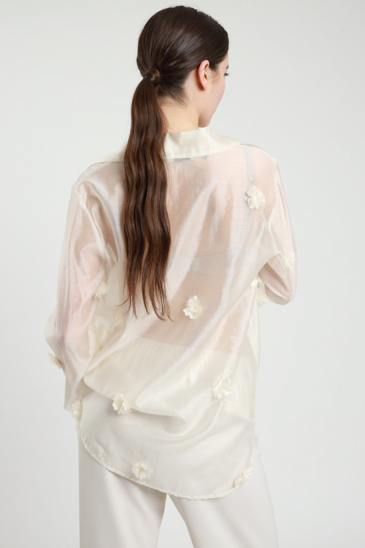 PE26 Susy Mix Camicia 26522 Latte