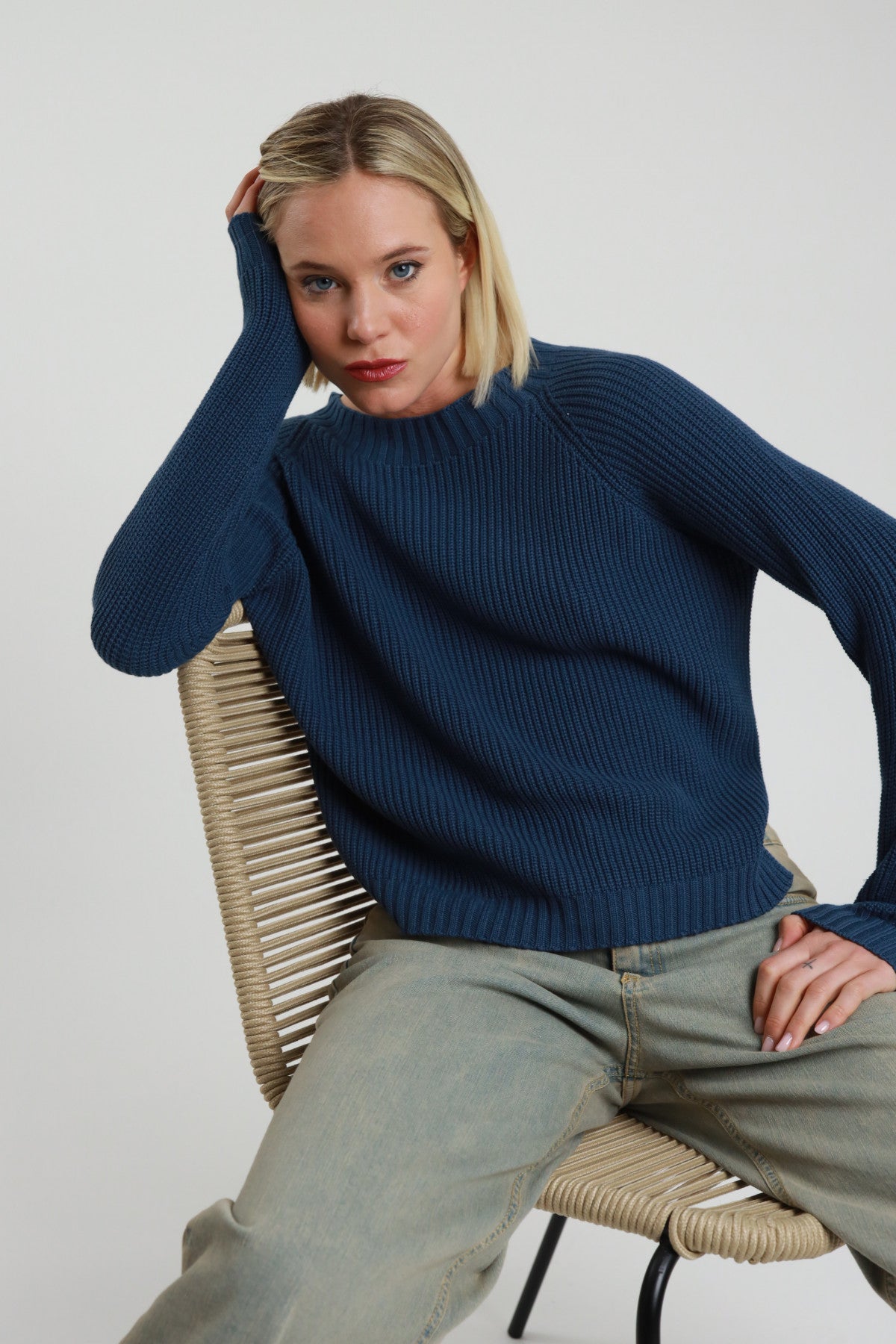 PE26 Susy Mix Maglia 61041 Blu