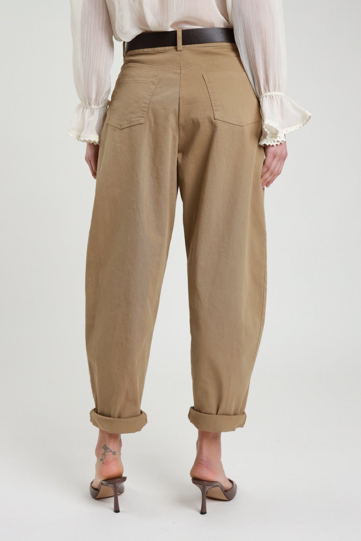 PE26 Susy Mix Pantalone 60285P Cammello