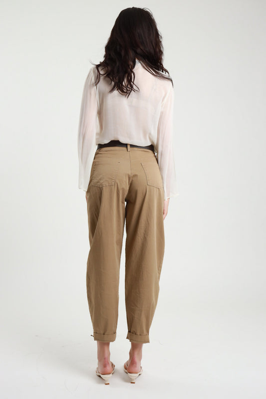 PE26 Susy Mix Pantalone 60285GL Cammello