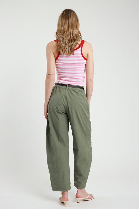 PE26 Susy Mix Pantalone 58300TL Verde Militare