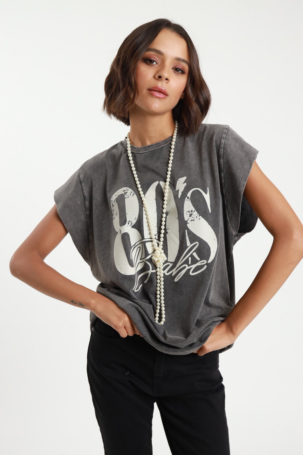 AI25 Susy Mix T-Shirt I256157 Nero