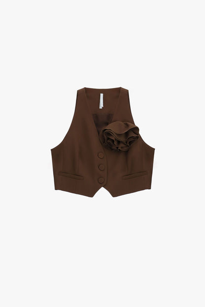 PE26 Imperial Gilet LD42LHX Cacao