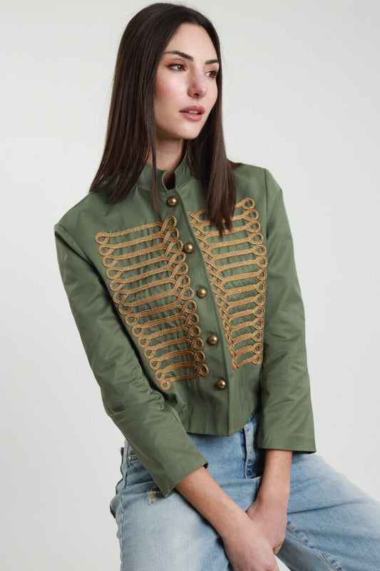 PE26 Susy Mix Giacca 12J119PE26G Militare