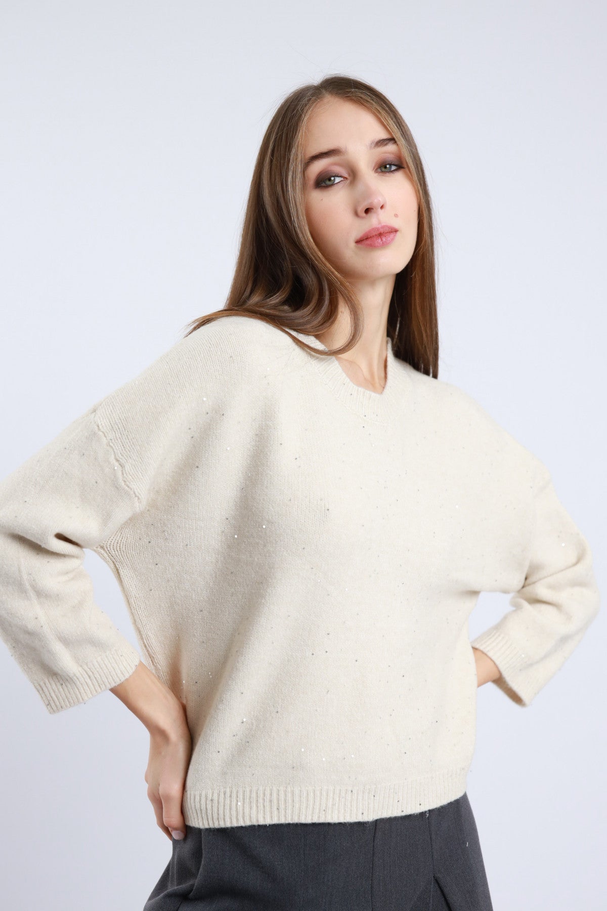 AI25 Susy Mix Maglia 25102 Beige