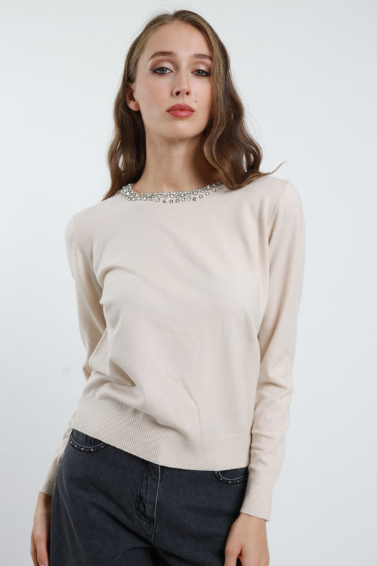 AI25 Susy Mix Maglia 25172B Crema