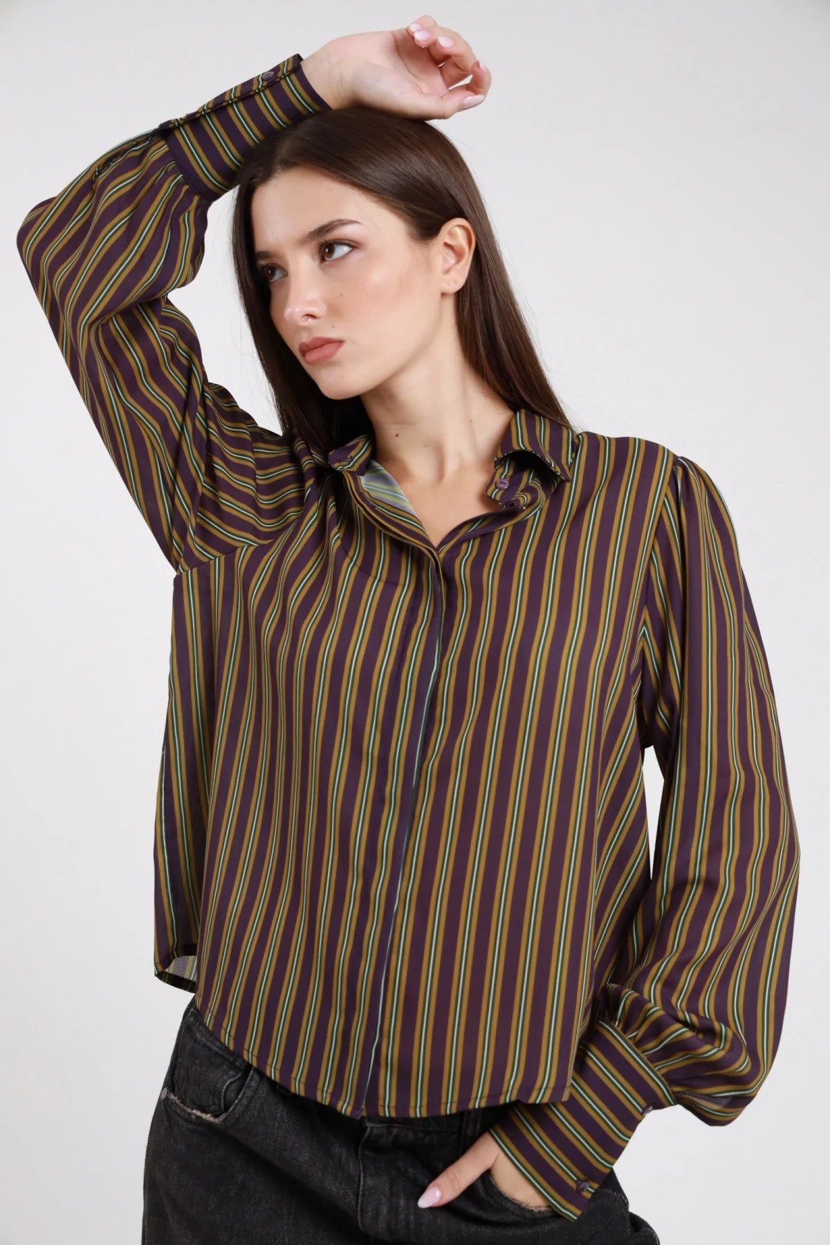 AI26 Susy Mix Camicia CA1536SMP302 Viola