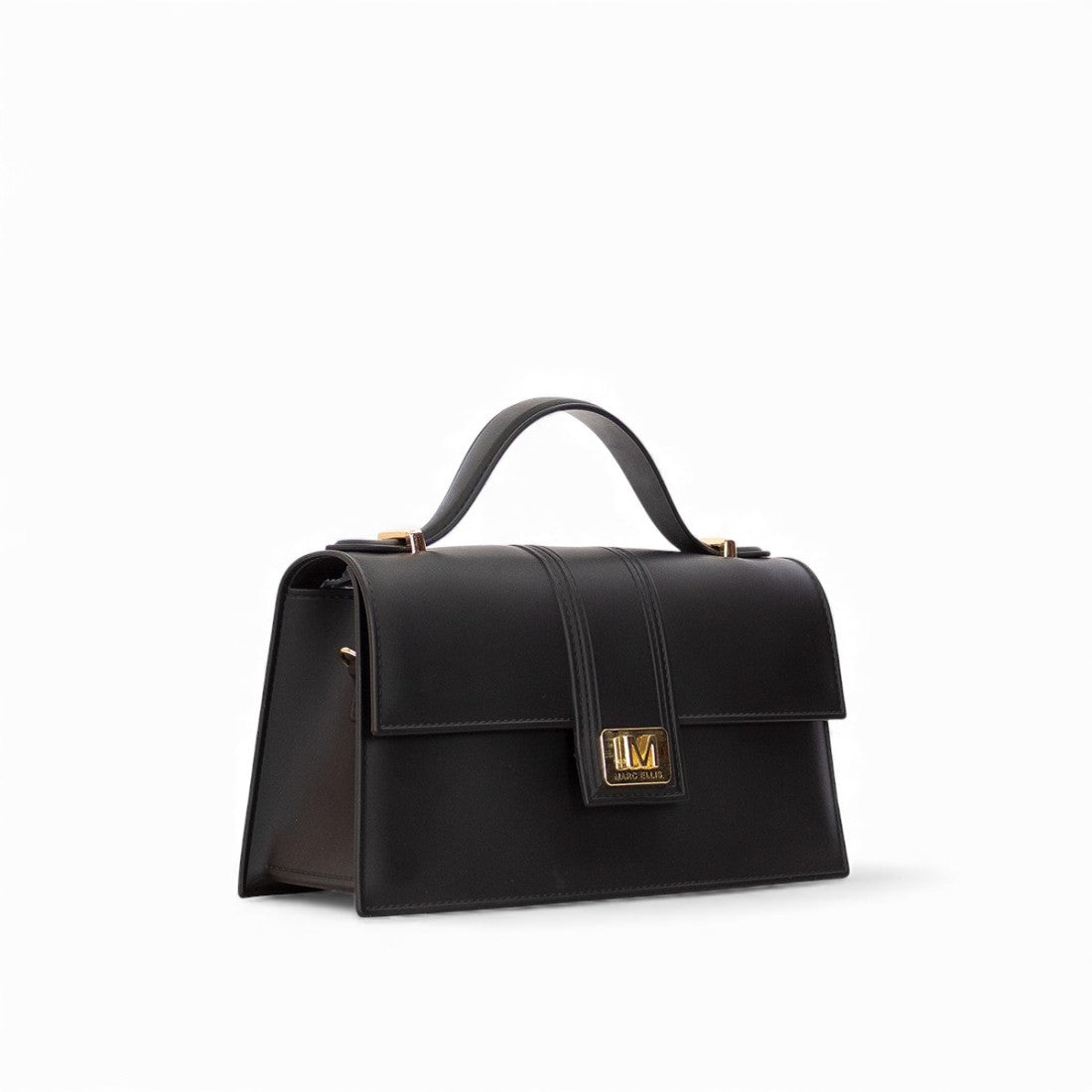 AI25 Marc Ellis Borsa FLAT ARROW M Black/Light Gold