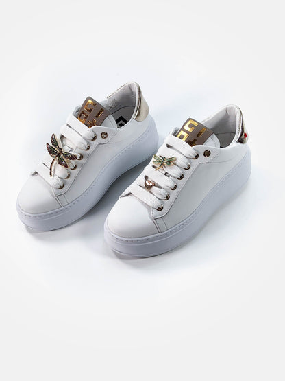 GIO+ SNEAKERS PIA232B COMBI WHITE LIBELLULE