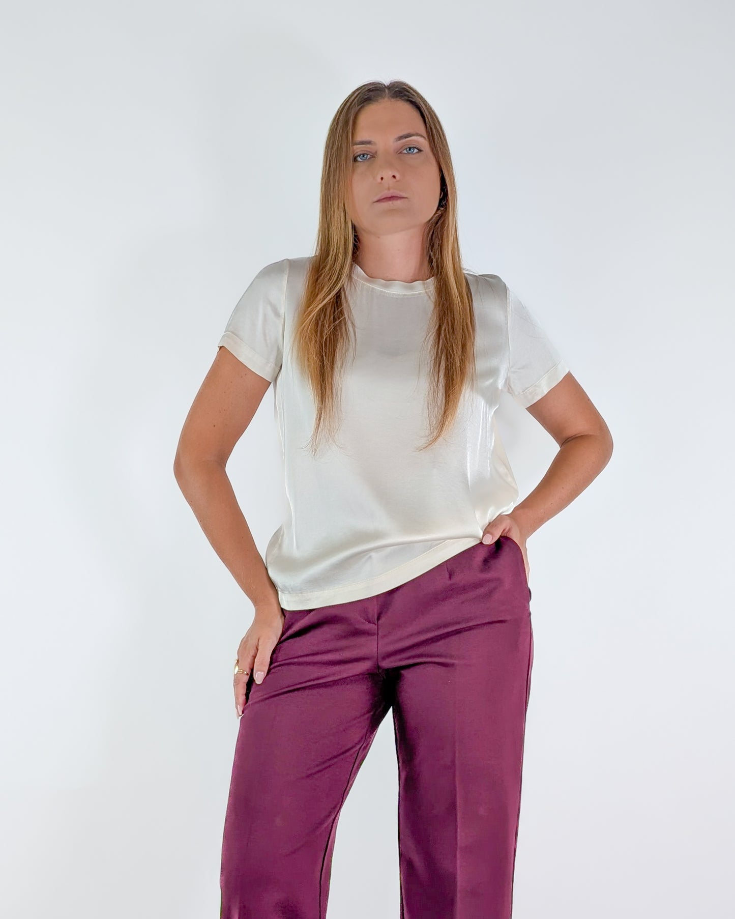 AI25 Have One Blusa CWG-P011 Burro