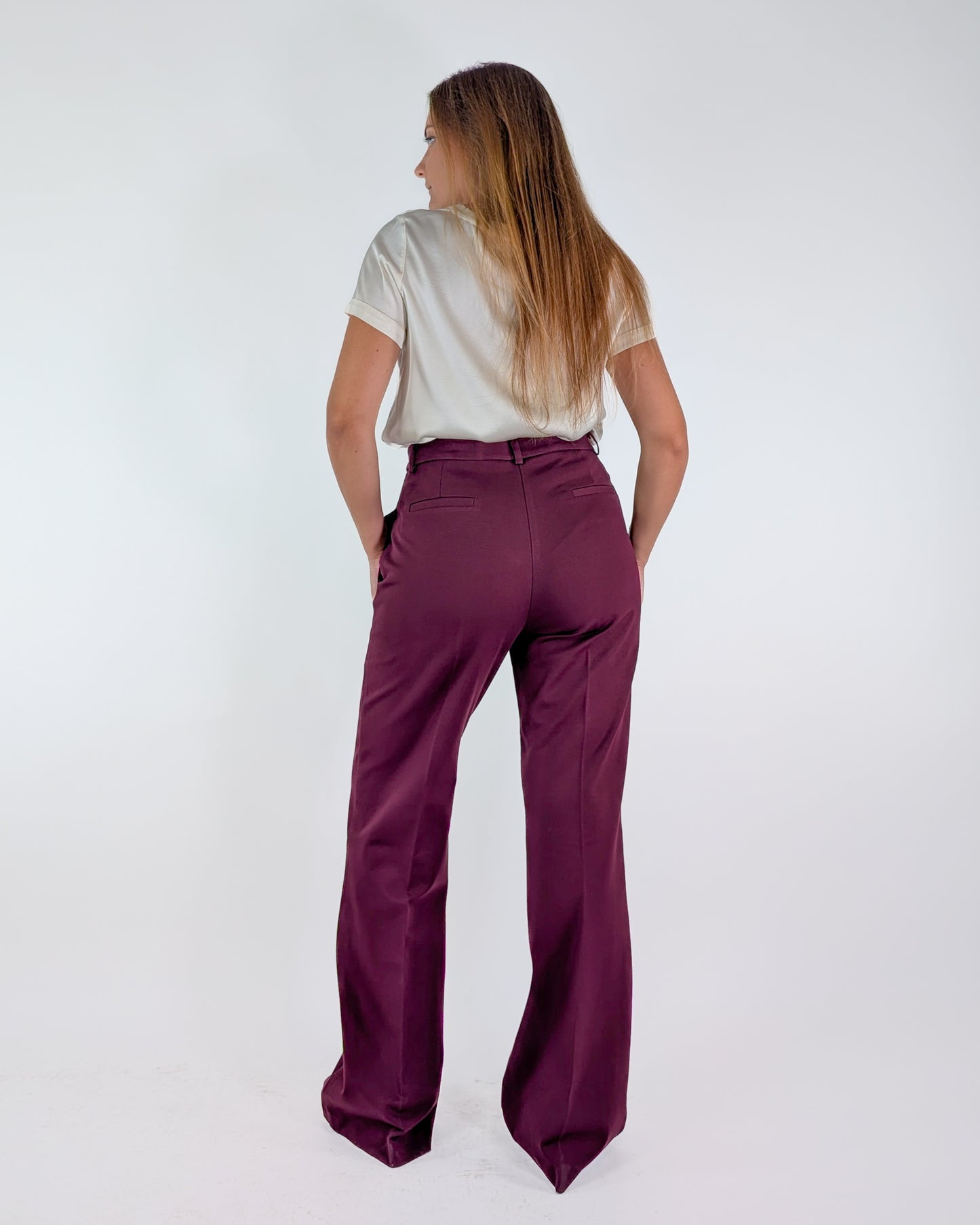 AI25 Vicolo Pantalone TF0429 Bordeaux