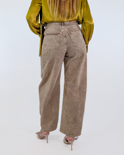 AI25 Have One Jeans PFA-P050 Denim Tabacco