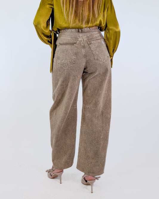 AI25 Have One Jeans PFA-P050 Denim Tabacco