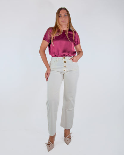 AI25 Vicolo Jeans DF5056 Denim Bianco