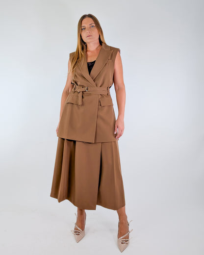 AI25 Imperial Gilet LC83KIC Cognac