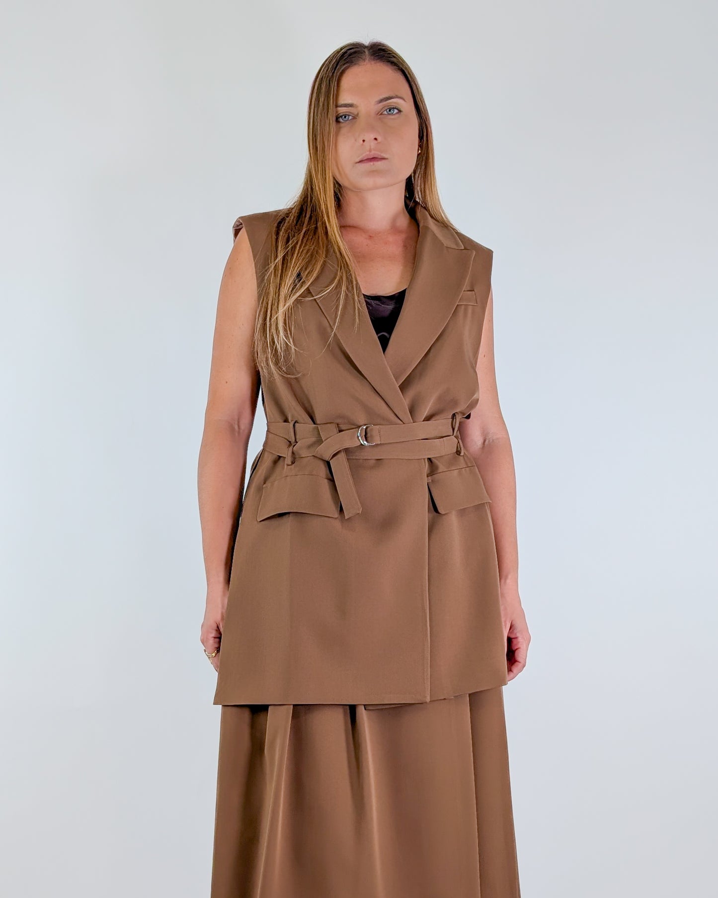 AI25 Imperial Gilet LC83KIC Cognac