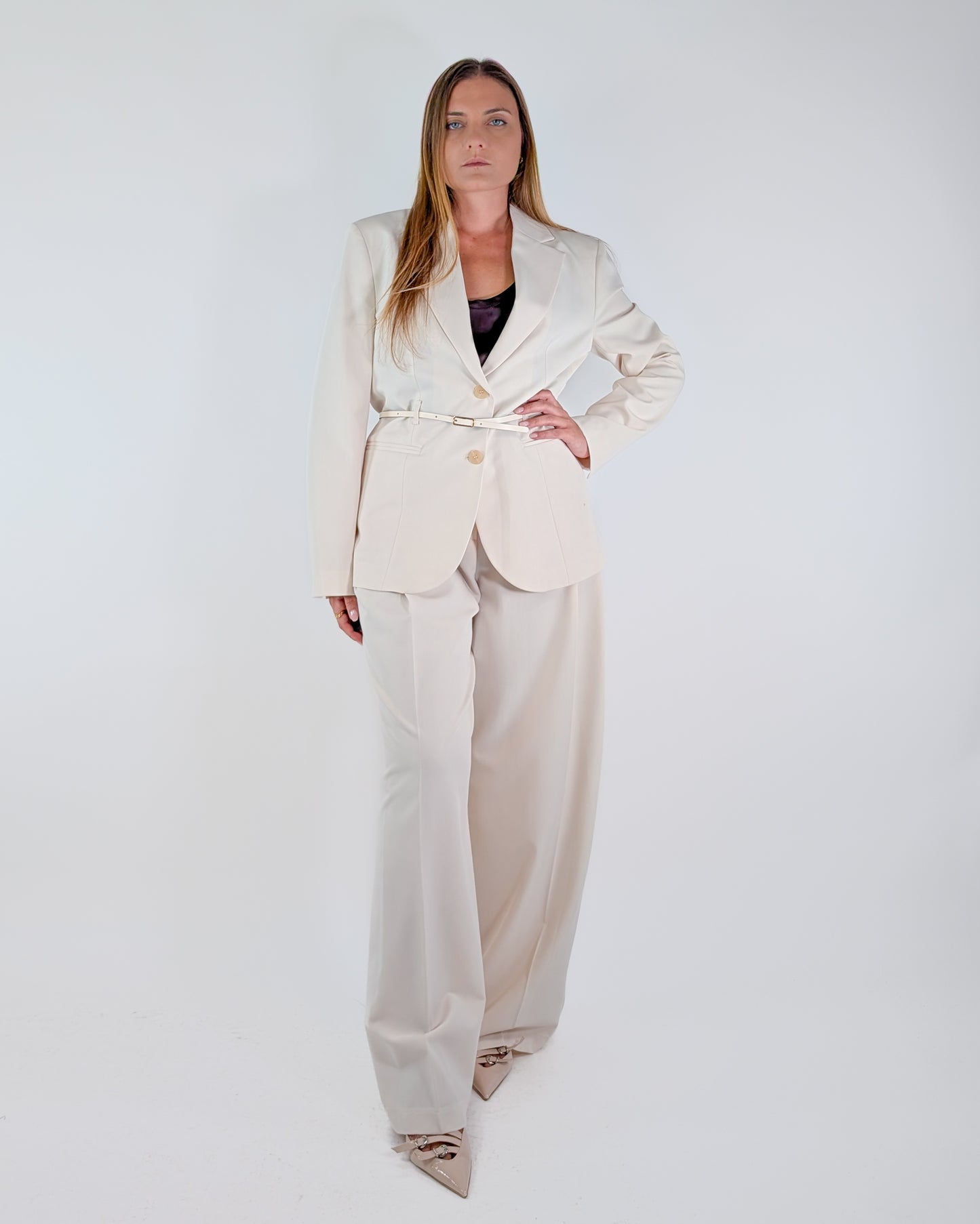 AI25 Imperial Giacca JBE6KIC Gesso