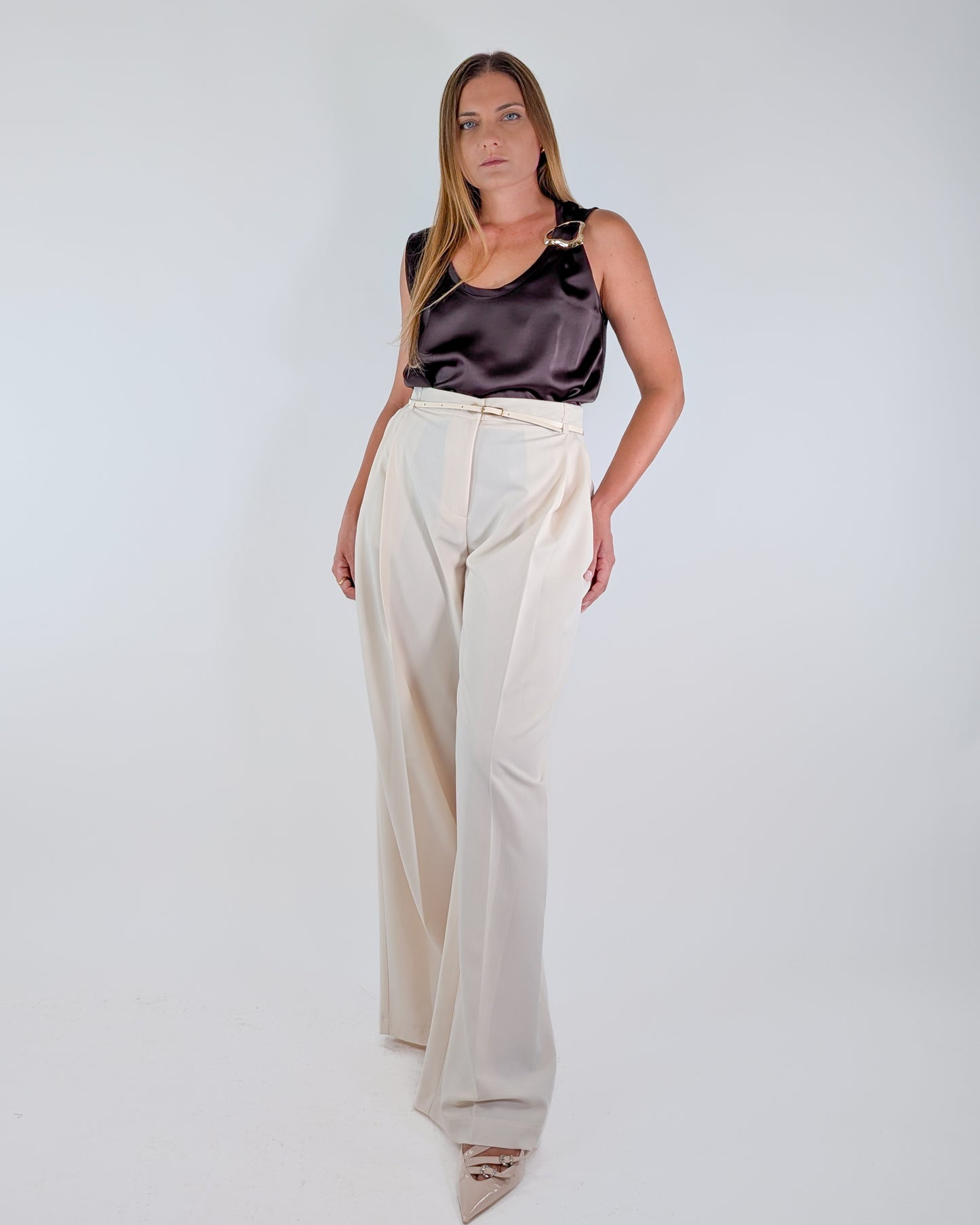 AI25 Imperial Pantalone P6A1KIC Gesso