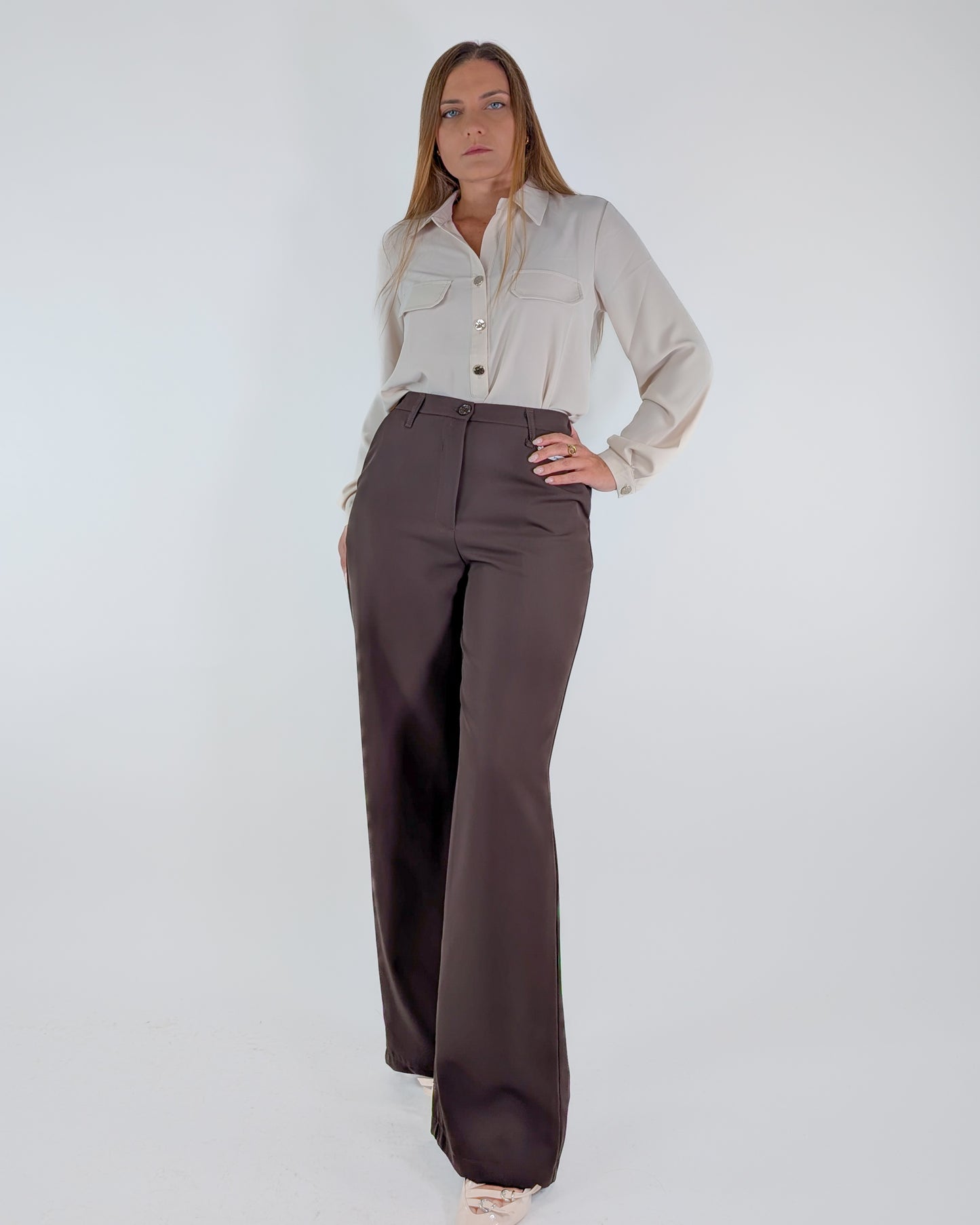 AI25 Susy Mix Pantalone PP261T52F1 Moro