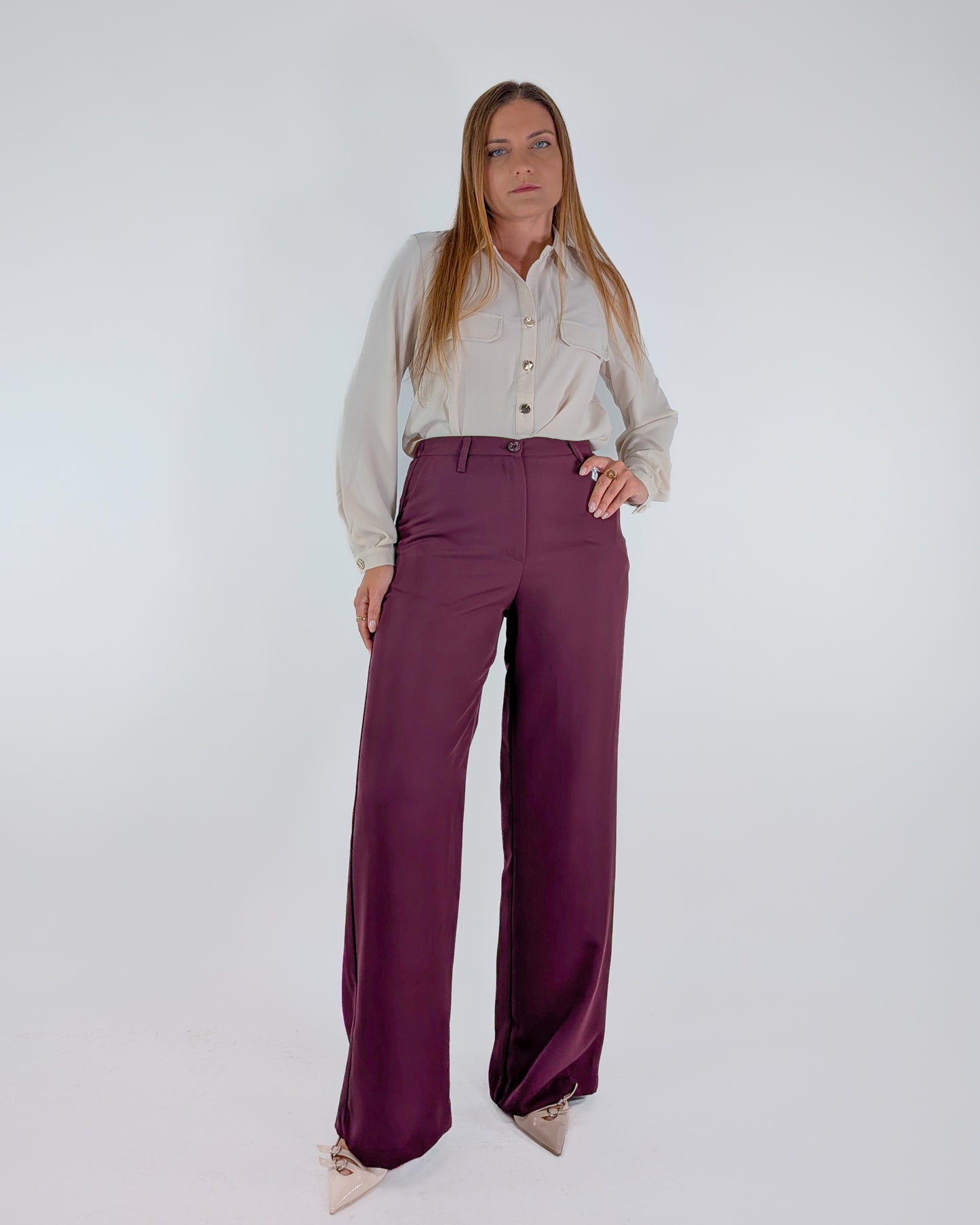 AI25 Susy Mix Pantalone PP261T52F1 Vino