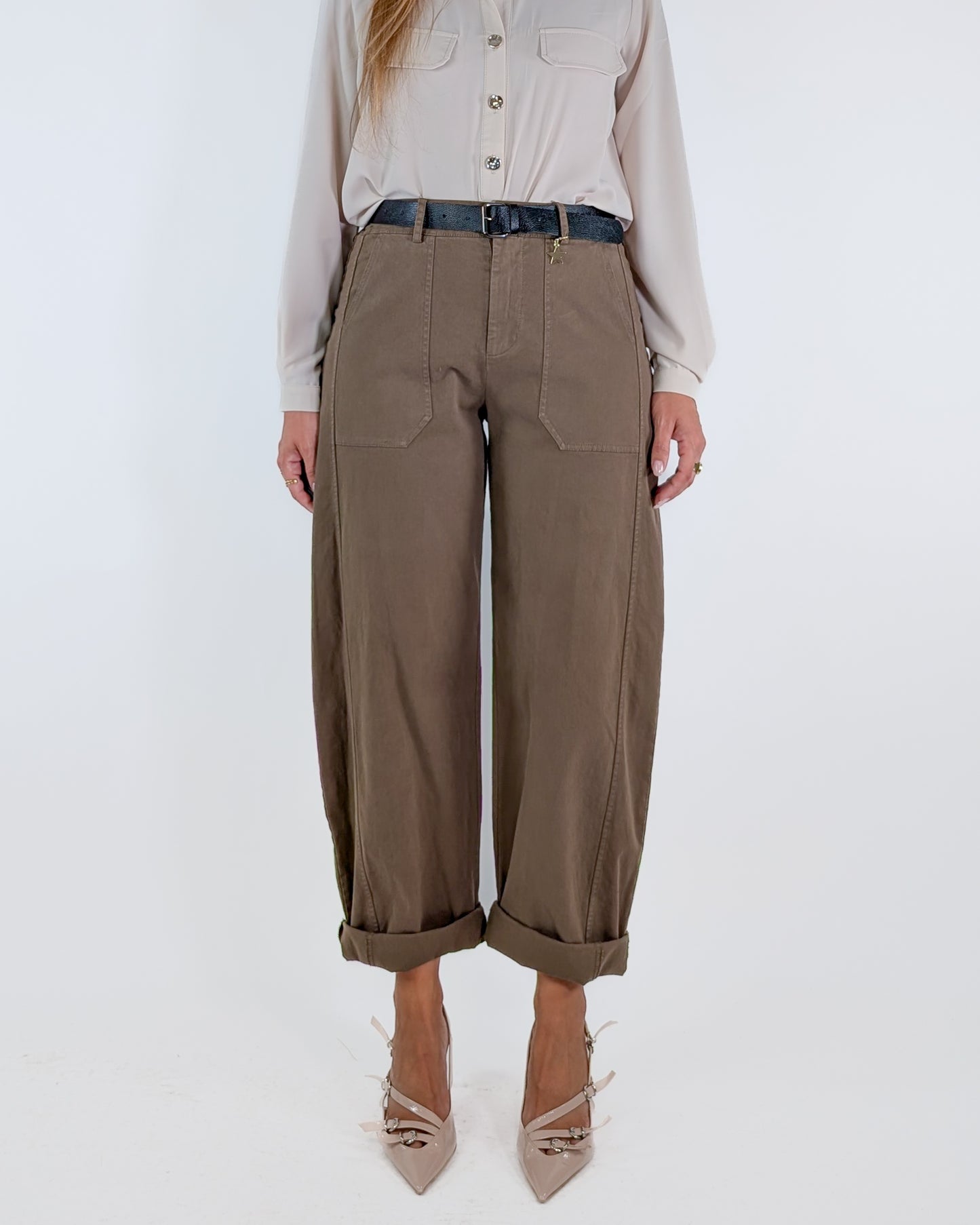 AI25 Susy Mix Pantalone 58300GAB Tabacco