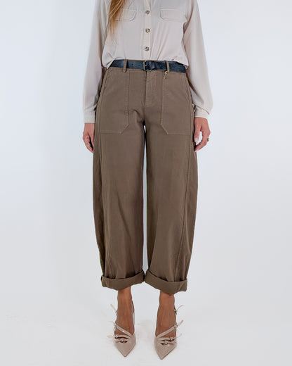 AI25 Susy Mix Pantalone 58300GAB Tabacco