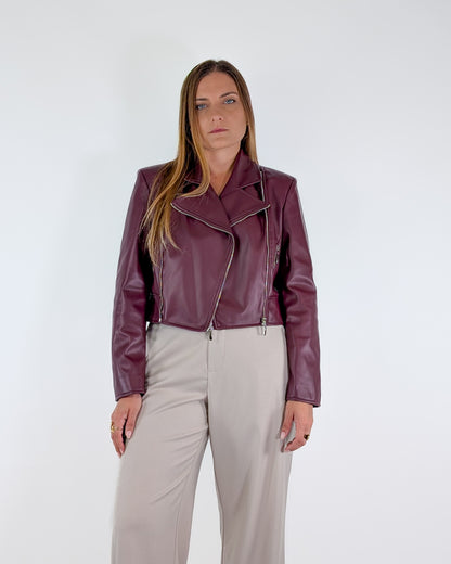 AI25 Susy Mix Giubbotto PP241T10 Vino