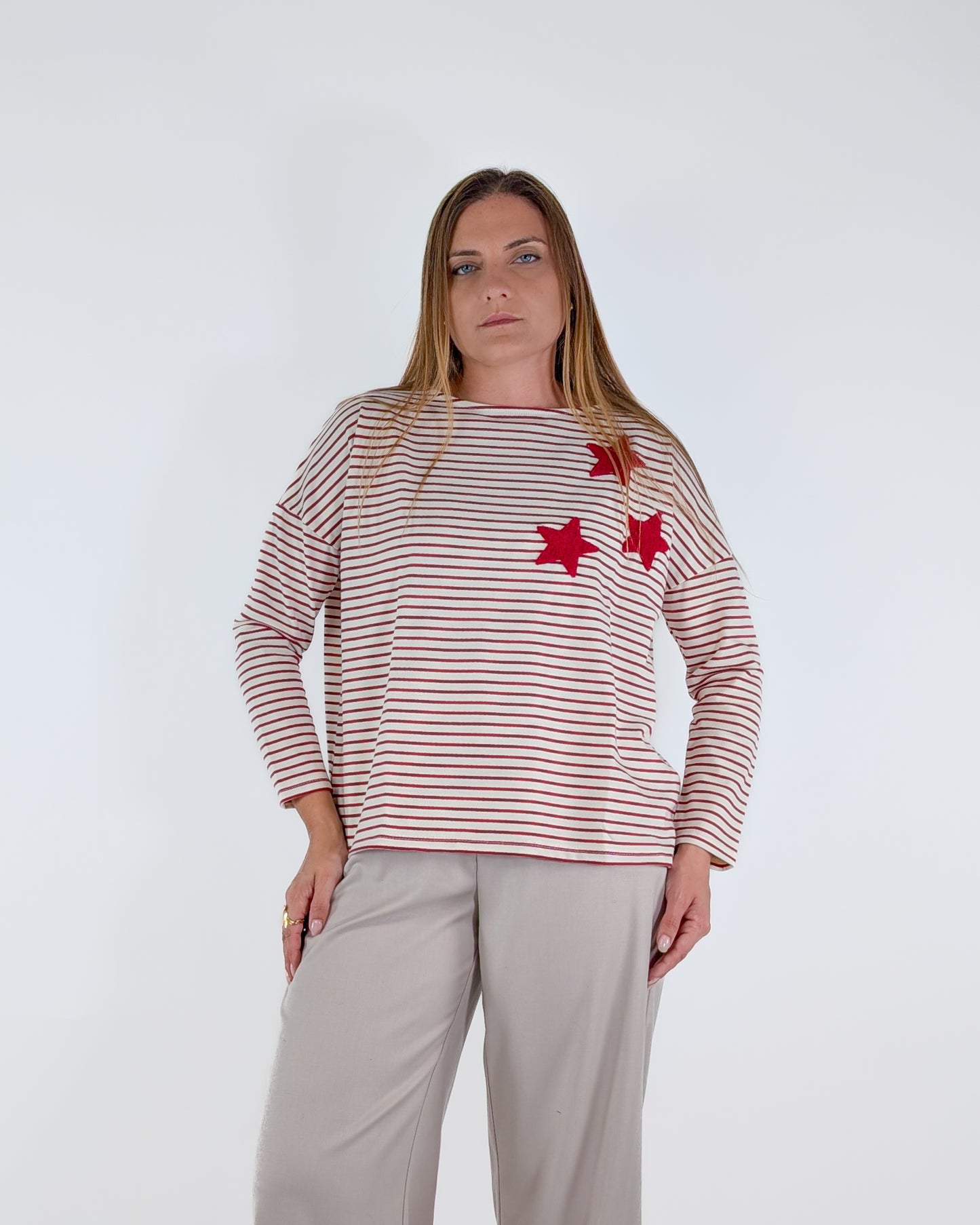 AI25 Susy Mix Maglia 115501 Bordeaux