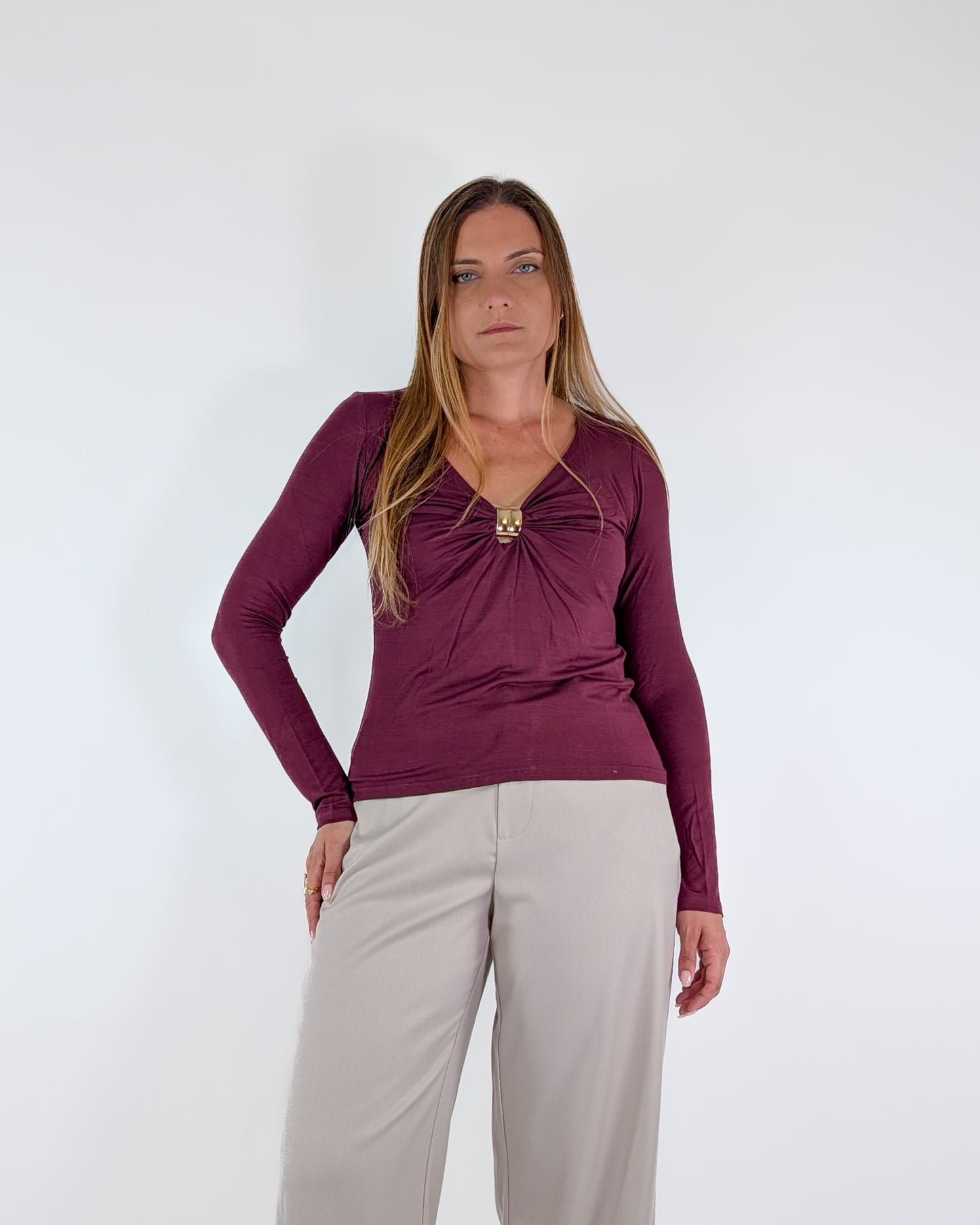 AI25 Susy Mix Maglia B05051 Vino