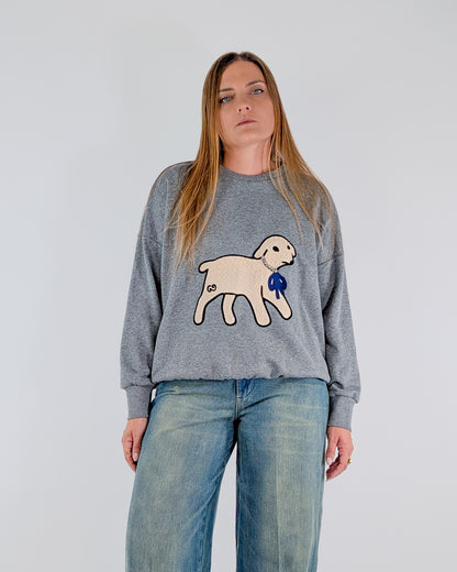 AI25 Tensione In Felpa AI25-2087 Grigio