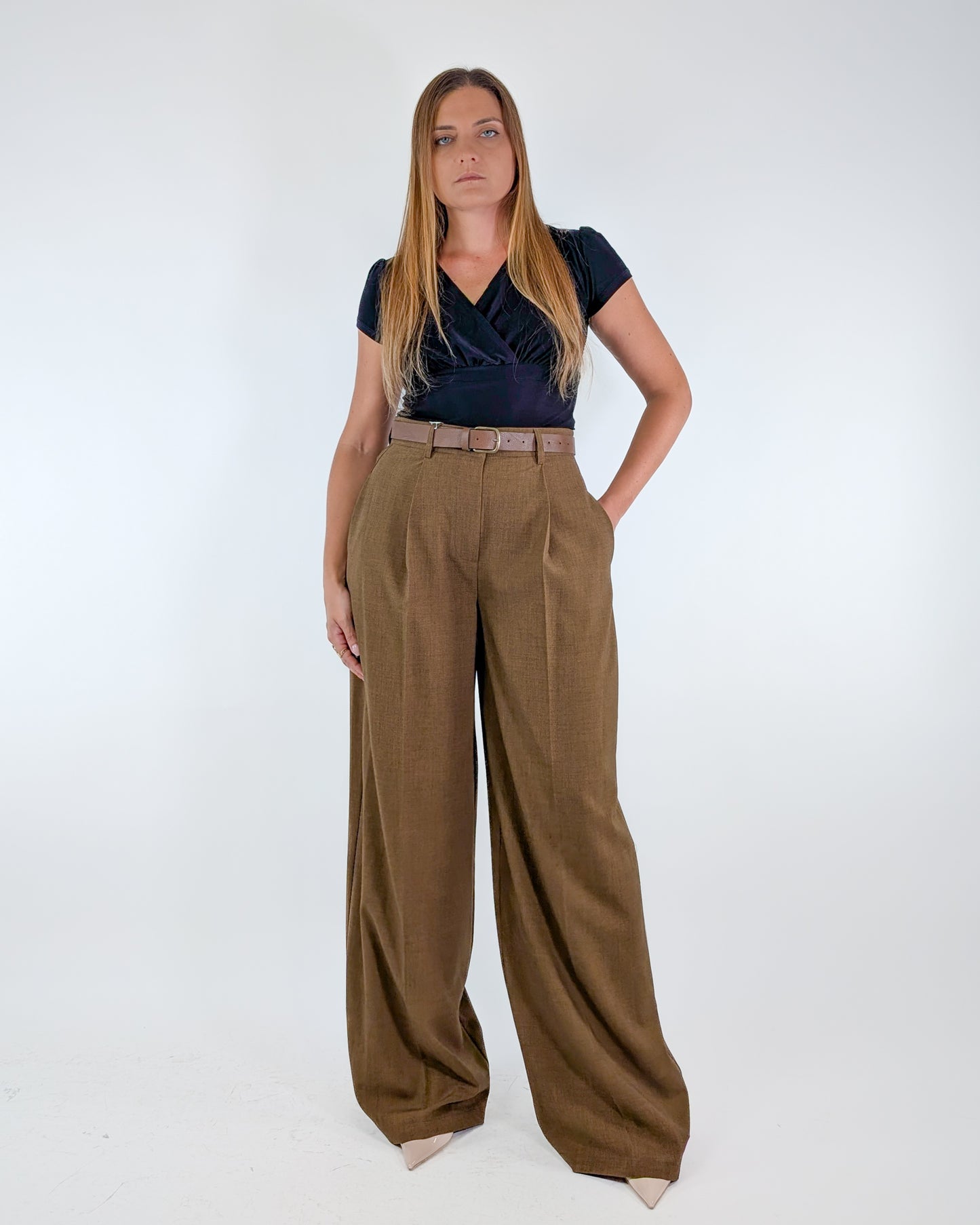 AI25 Tensione In Pantalone AI25-4004 Tabacco