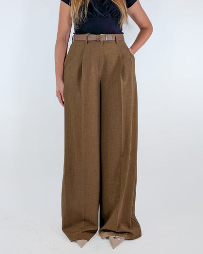 AI25 Tensione In Pantalone AI25-4004 Tabacco