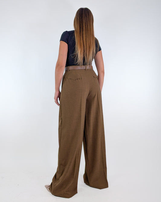 AI25 Tensione In Pantalone AI25-4004 Tabacco