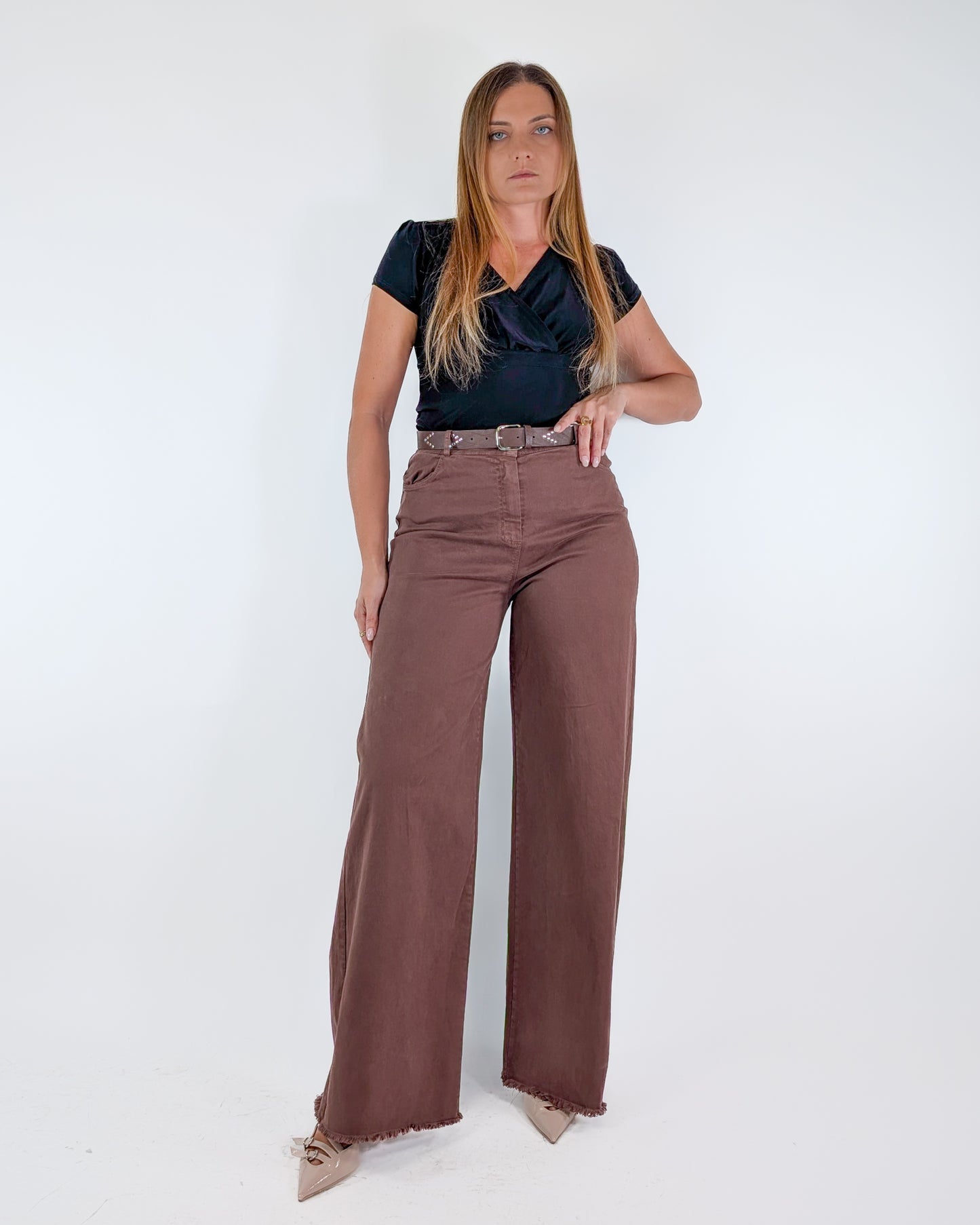 AI25 Tensione In Pantalone PA5270 Cioccolato