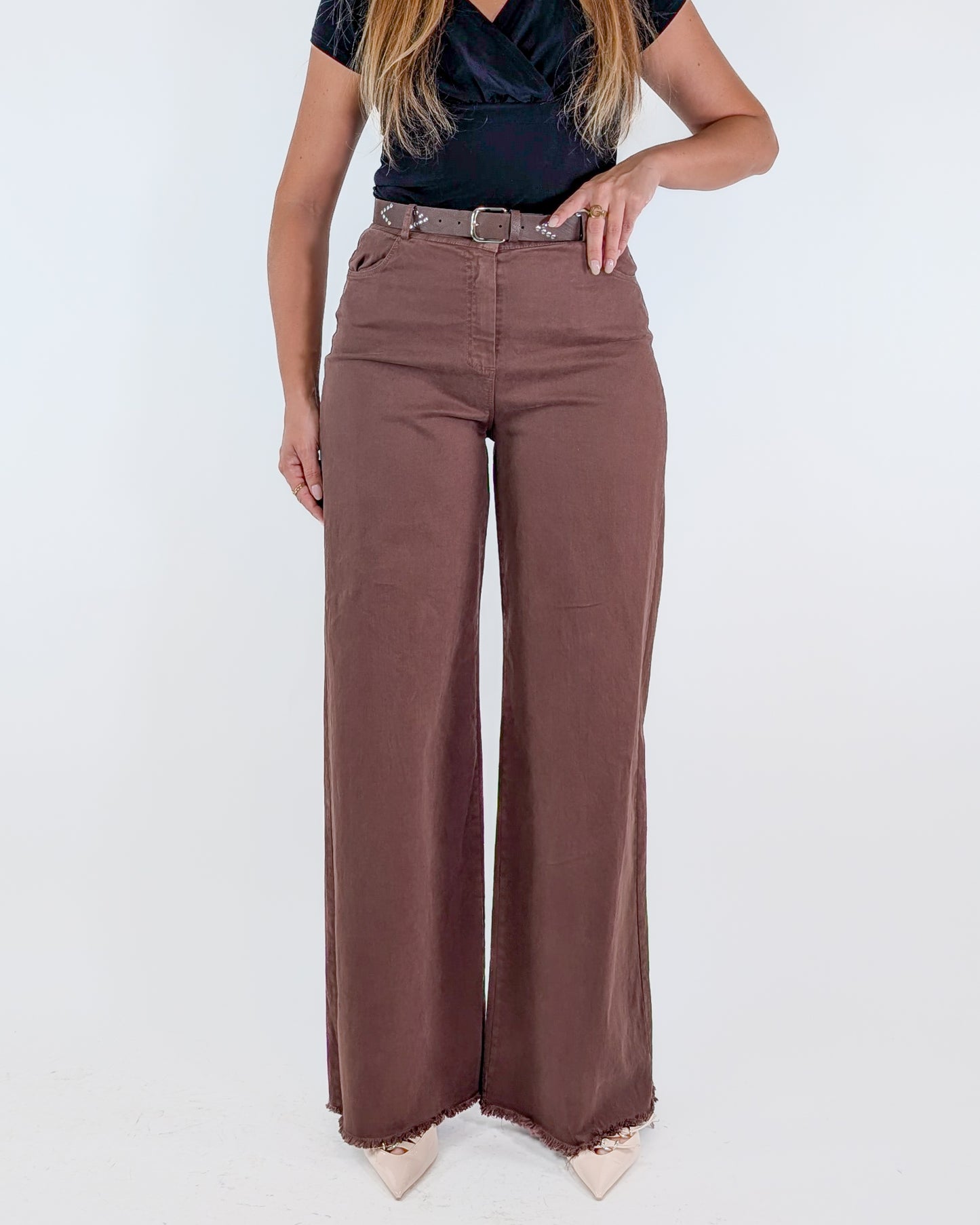 AI25 Tensione In Pantalone PA5270 Cioccolato