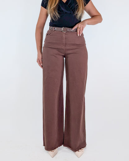 AI25 Tensione In Pantalone PA5270 Cioccolato