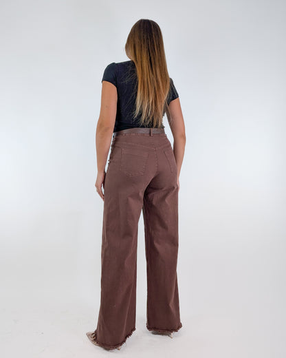 AI25 Tensione In Pantalone PA5270 Cioccolato