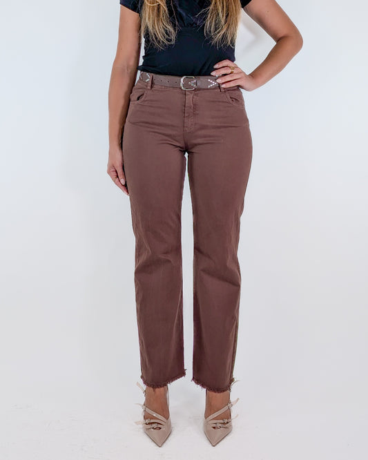 AI25 Tensione In Pantalone PA5275 Cioccolato