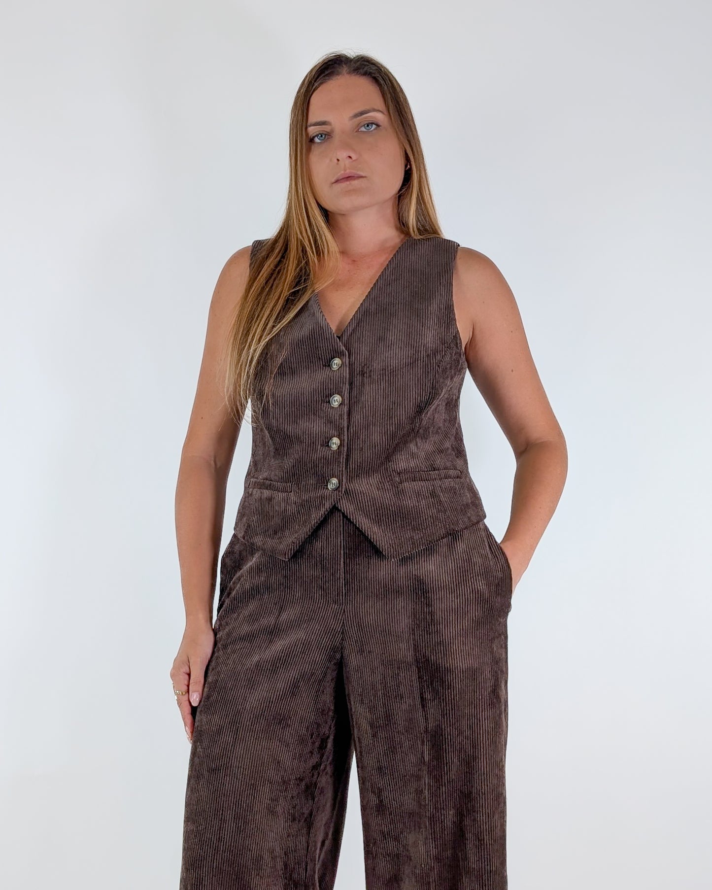 AI25 Tensione In Gilet 26D202 Moro