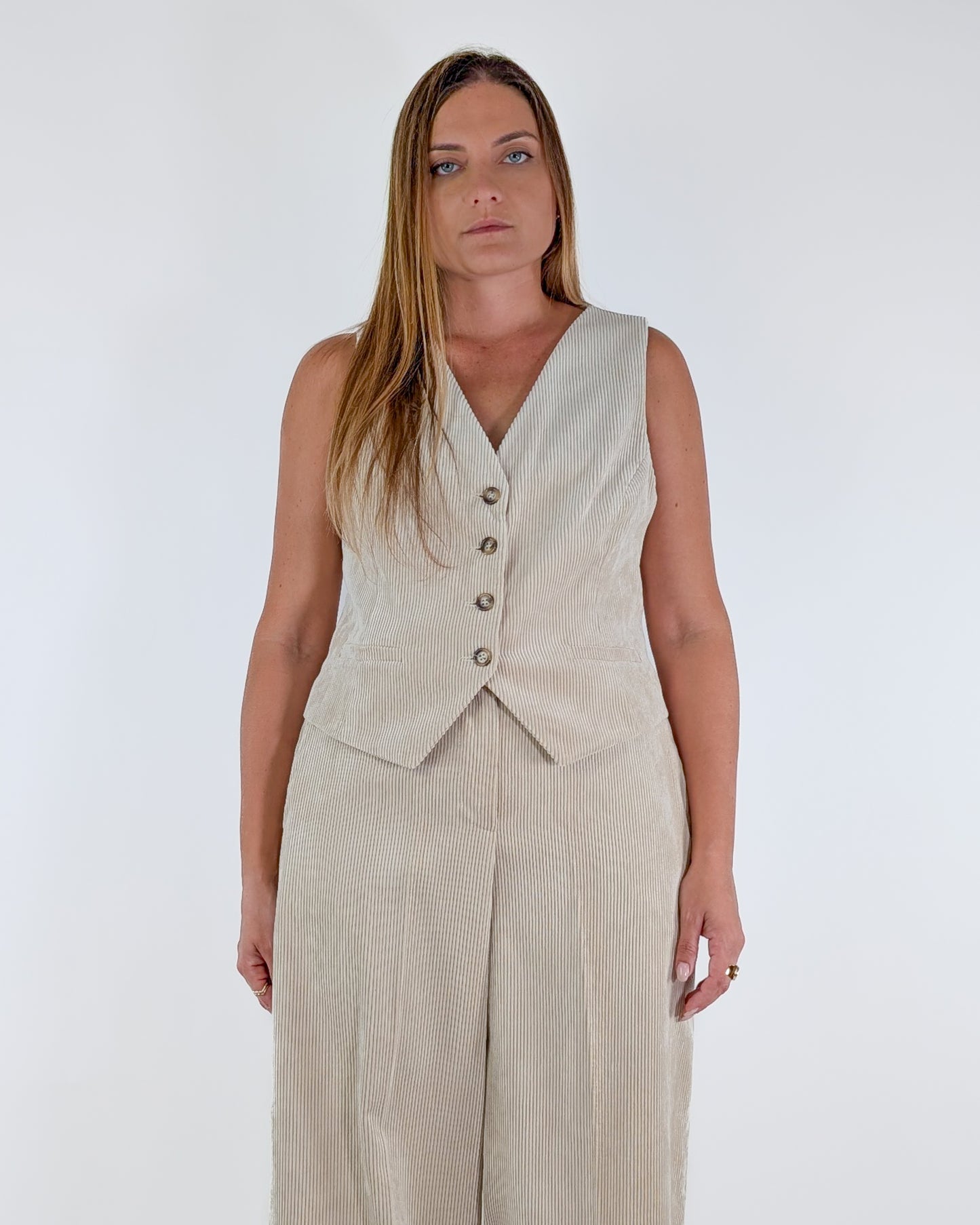 AI25 Tensione In Gilet 26D202 Beige