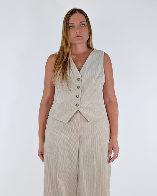 AI25 Tensione In Gilet 26D202 Beige