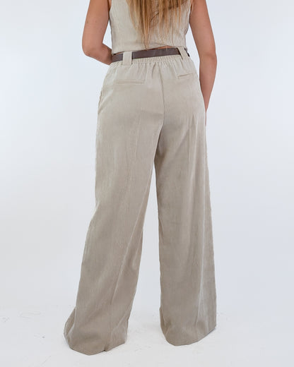 AI25 Tensione In Pantalone 26P203 Beige