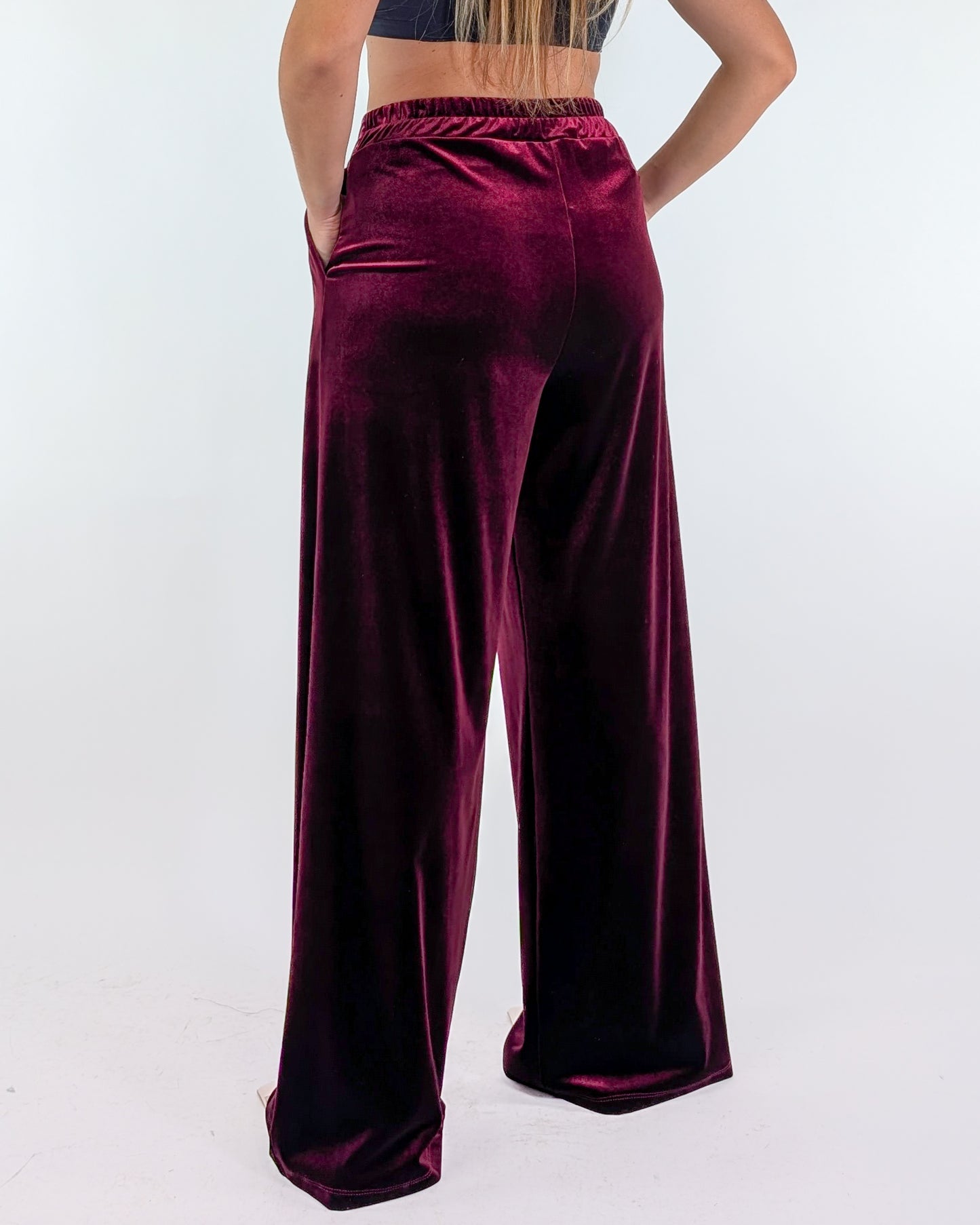 AI25 Tensione In Pantalone P10050AT Bordeaux