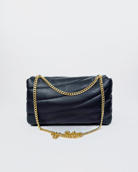 AI25 Marc Ellis Borsa YOLE BAG BLACK / GOLD