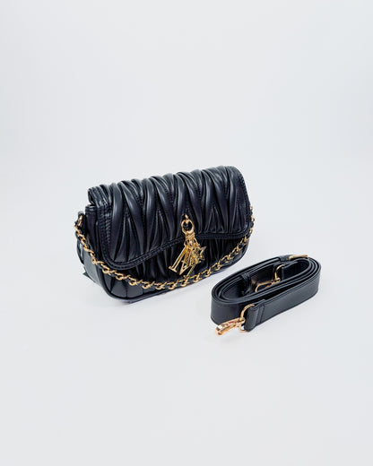 AI25 Marc Ellis Borsa SISSY 36. BLACK / GOLD