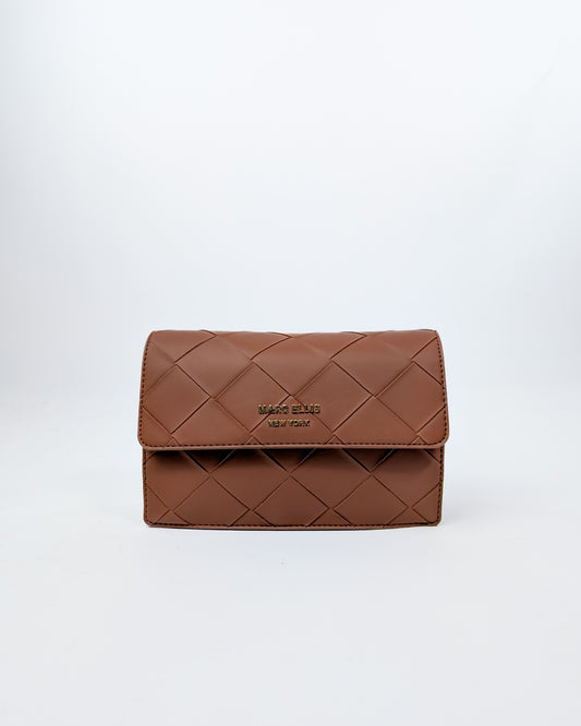 AI25 Marc Ellis Borsa BLOOM BAG DARK CUOIO