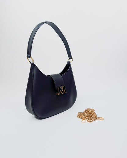 AI25 Marc Ellis Borsa FLAT NEW YORK _25 BLACK / LIGHT GOLD