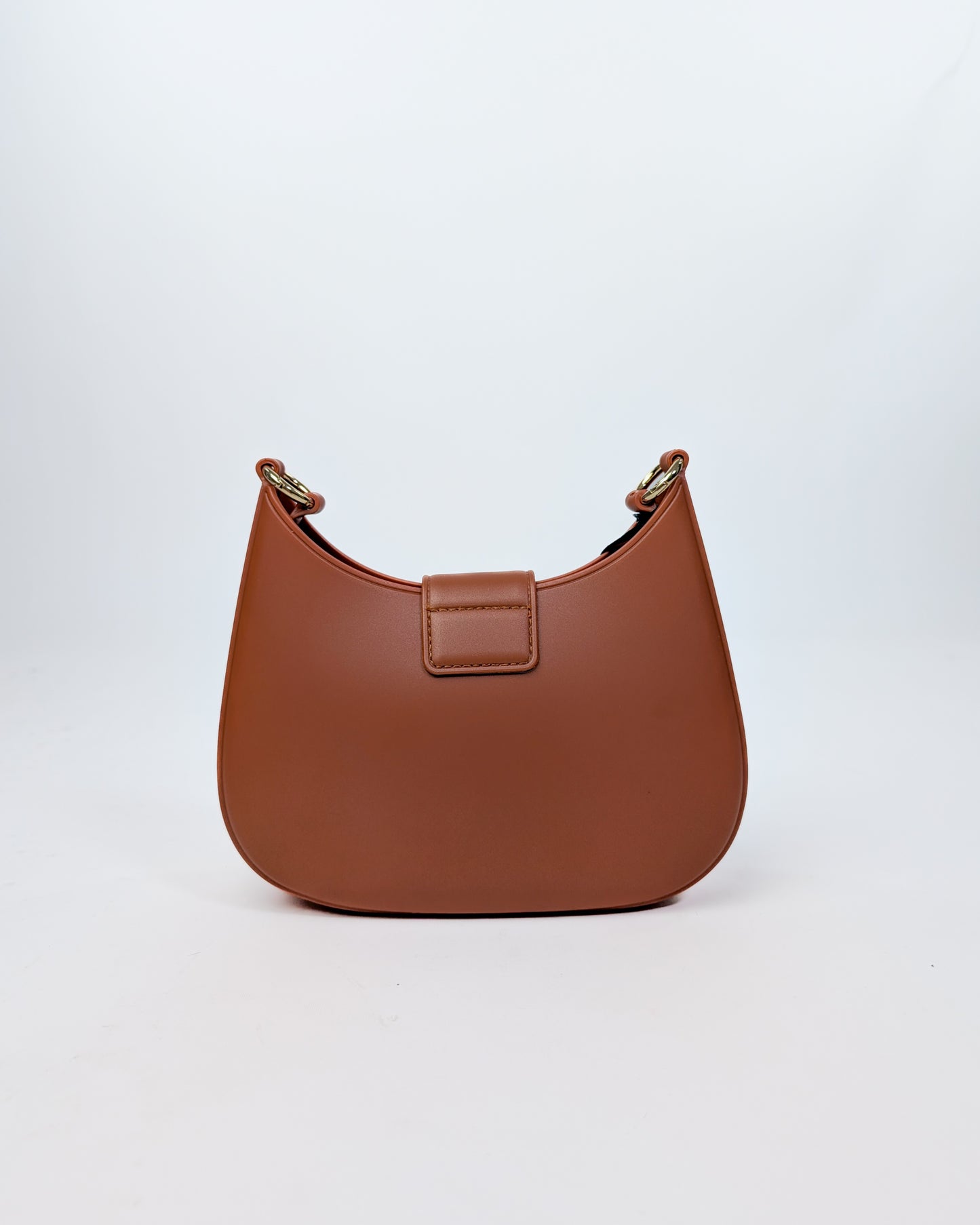 AI25 Marc Ellis Borsa FLAT NEW YORK _25 DARK CUOIO / LIGHT GOLD