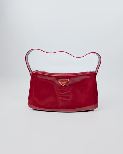 AI25 Marc Ellis Borsa FLAT TIMELESS _25 RED DAHLIA / LIGHT GOLD