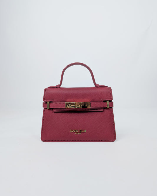 AI25 Marc Ellis Borsa AROUND S 26 RED DAHLIA / LIGHT GOLD